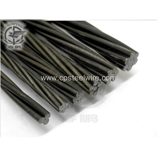 7 wires 1860MPa PC Strand 9.3mm